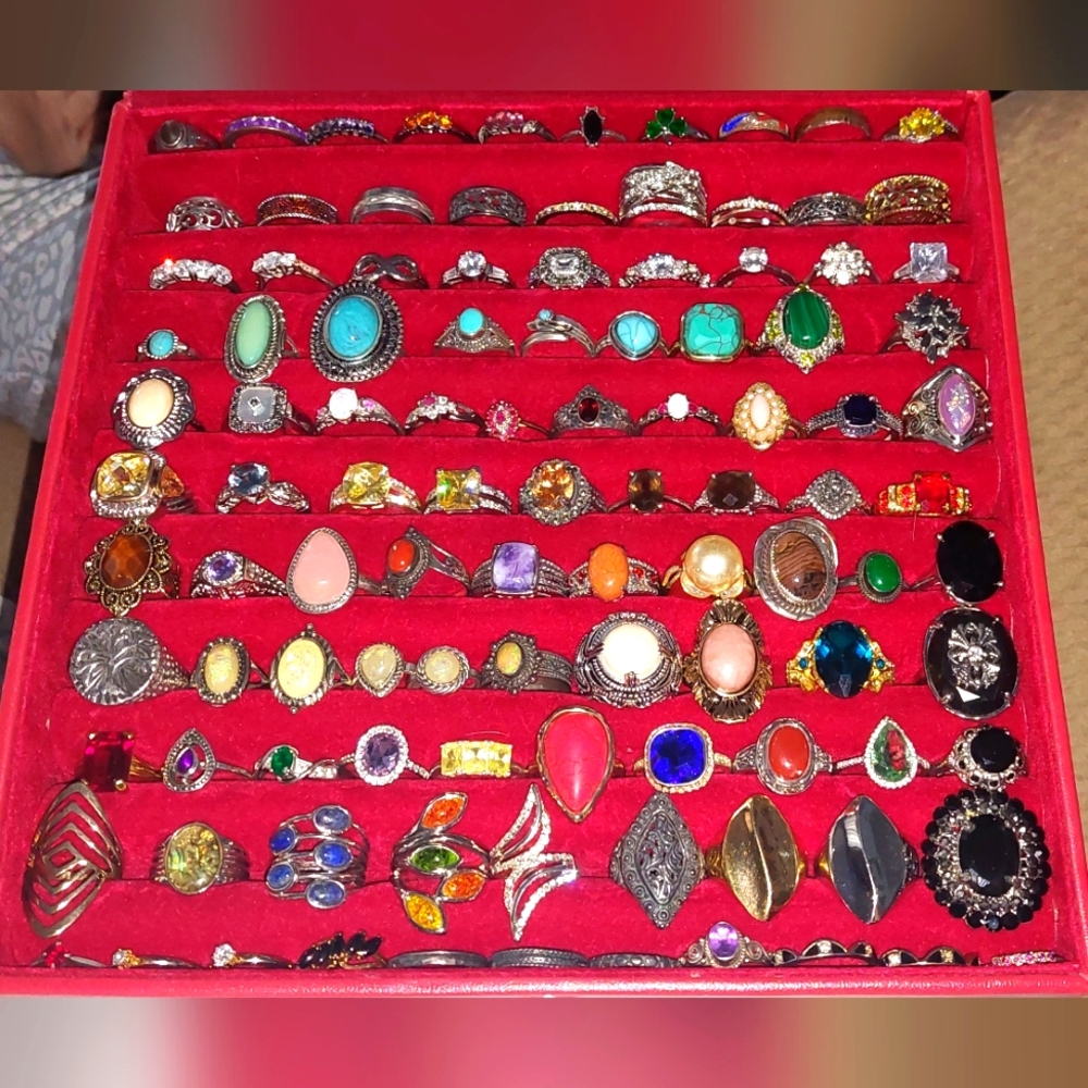 RINGS RINGS RINGS. SCROLL TO FIND THEM. I Have Even More to List Also.